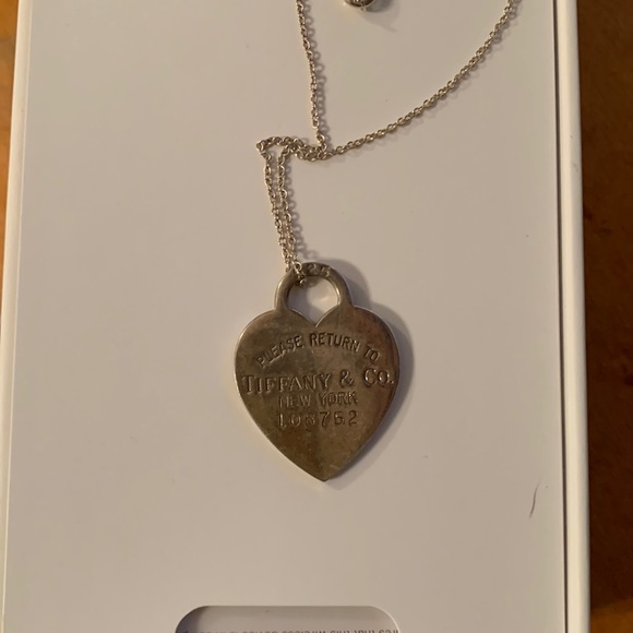 Tiffany & Co. Silver 925 return to Tiffany tag necklace - Picture 2 of 5